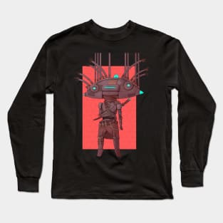 Cyberpunk - Hey Android! Long Sleeve T-Shirt